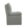 Liberty Furniture 733-ADC90-SP Liberty Furniture 733-ADC90-SP Accent Dining - Accent Dining Chair With Casters - Sapphire