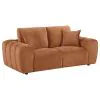 Coaster Fine Furniture 504951-S2 Burnett - 2 Piece Chenille Upholstered Sofa Set - Burnt Orange
