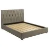Coaster Fine Furniture 315975KE Delsea - Upholstered Eastern King Platform Bed - Light Brown