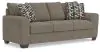 Benchcraft® 30204/38/35/23/14 Benchcraft® 30204/38/35/23/14 Triston-Peaks - 4 Pc. - Sofa, Loveseat, Chair And A Half, Ottoman - Suede