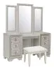 Pulaski Furniture P269-BR-K12 Pulaski Furniture P269-BR-K12 Camilla - Vanity & Mirror & Stool - Creamy White
