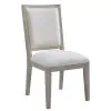 Riverside Furniture 79258 Bennett - Upholstered Side Chair (Set of 2) - Frosted Gray