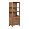 Liberty Furniture 936-HO-LFBK Shaker Lakes - Lateral File Bookcase - Harvest Brown