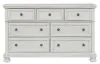 Ashley Furniture B742-31 Robbinsdale - Dresser - 7 Drawers - Antique White