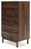Ashley Furniture EB3660-245 Calverson - Five Drawer Chest - Mocha