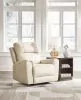 Ashley Furniture U1320098 Dahlmoore - Power Rocker Recliner - Almond