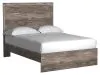 Ashley Furniture B2587/31/36/55/86/92(2) Ashley Furniture B2587/31/36/55/86/92(2) Ralinksi - 6 Pc. - Dresser, Mirror, Full Panel Bed, 2 Nightstands - Gray