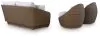 Ashley Furniture PCP503-070 Double Point - Loveseat, Swivel Chairs Set (Set of 3) - Beige