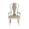 Liberty Furniture 244-C2501A Magnolia Manor - Splat Back Upholstered Arm Chair - Antique White