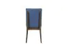New Classic D7185B-20-BLU New Classic D7185B-20-BLU Maggie - Dining Chair With Cushion (Set of 2) - Blue / Walnut