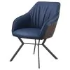 CoasterEssence 193722 Mayer - Upholstered Dining Arm Chair (Set of 2) - Blue