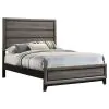 CoasterEveryday 212421F Watson - Wood Full Panel Bed - Gray Oak