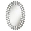 CoasterElevations 961615 Colleen - Oval Wall Mirror - Silver