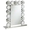 CoasterElevations 961624 Aghes - Vanity Mirror With Lighting - Silver