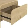 New Classic T3518N-20 Mara - One Drawer End Table / Bedside Table - Natural