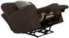 Jackson Furniture Industries 7619107-1847/09-1998/09 Zen - Power Recliner With CR3 Heat / Massage / Zero Gravity - Chocolate