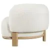 CoasterEveryday 903169 Lawler - Upholstered Barrel Back Accent Chair - Ivory