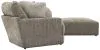 Jackson Furniture Industries 3145/73/92/28-28 Jackson Furniture Industries 3145/73/92/28-28 Turner - 2 Piece Sofa Cuddler With Left Side Facing Cuddler And Cocktail Ottoman - Mushroom