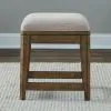 Liberty Furniture 930-OT9001 Carolina Park - Upholstered Console Stool - Amber Brown