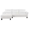 Coaster Fine Furniture 509550B1 Caspian - LAF Chaise, Box 1 of 2 - White