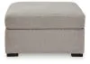 Benchcraft® 6860508 ModMax Luxe - Oversized Accent Ottoman - Flint
