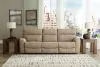 Ashley Furniture 61004S2 Ashley Furniture 61004S2 Next-Gen Durapella - 3-Piece Power Reclining Sectional Sofa - Sand