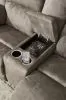 Ashley Furniture 3720394 Laresview - Dbl Reclining Loveseat with Console - Fossil