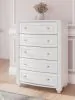 Ashley Furniture PCB1819-46 Kozlani - Five Drawer Chest - White