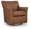 Ashley Furniture A3000821 Ashley Furniture A3000821 Braydunn - Swivel Glider Accent Chair - Caramel