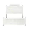 Samuel Lawrence Furniture S920-BR-K1 Savannah - Queen Poster Bed - White Finish - White