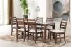 New Classic D1652B-12 New Classic D1652B-12 Pascal - Counter Dining Table - Walnut