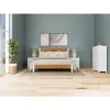 Riverside Furniture 30768 Rosalie - 2 Drawer Nightstand - White