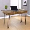 CoasterEveryday 802011 Sheeran - Writing Desk With Storage - Rustic Amber