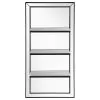 CoasterEssence 961631 Oriel - Rectangular 3-Shelf Wall Mirror - Silver