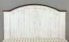 Furniture of America CM7962CK-BED Alyson - California King Bed - Distressed White / Walnut