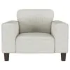 Coaster Fine Furniture 509649 Deerhurst - Upholstered Track Arm Tufted Accent Chair - Greige