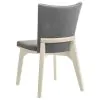 Coaster Fine Furniture 108682 Biloxi - Upholstered Dining Side Chair (Set of 2) - Gray
