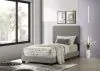 Coaster Fine Furniture 300851T Dorian - Fabric Upholstered Twin Panel Bed - Taupe