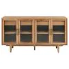 Coaster Fine Furniture 108545NAT Middleton - 4-Door Sideboard Server With Dual Drawers - Natural
