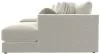 Jackson Furniture Industries 2235/75/31/76-16 Jackson Furniture Industries 2235/75/31/76-16 Ritzy - 4 Piece Modular Double Chaise Sectional - Bone