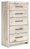 Benchcraft® B2310/31/36/46/58/56S/60(2)/92(2)/B100-14 Benchcraft® B2310/31/36/46/58/56S/60(2)/92(2)/B100-14 Lawroy - 10 Pc. - Dresser, Mirror, Chest, King Panel Bed With Storage Footboard And 2 Under Bed Storage Units, 2 Nightstands - Light Natural