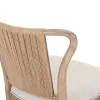 Liberty Furniture 611-C9501S Sheridan Pointe - Shaped Corded Back Side Chair - Vintage Natural
