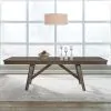 Liberty Furniture 930-DR-TRS Carolina Park - Trestle Table - Amber Brown