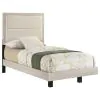 Coaster Fine Furniture 225061TB2 Trenton - Twin Side Rails, Box 2 of 2 - Rustic Cream