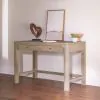 Coaster Fine Furniture 222527 Solano - 2-Drawer Makeup Table Vanity Desk - Weathered Mango