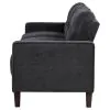 Coaster Fine Furniture 509981 Bowen II - Fabric Upholstered Track Arm Sofa - Steel Gray