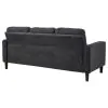 Coaster Fine Furniture 509981 Bowen II - Fabric Upholstered Track Arm Sofa - Steel Gray