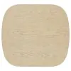 Coaster Fine Furniture 706587 Kailani - Coastal Square End Side Table With Shelf - Beige Oak