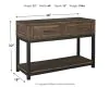 Ashley Furniture T444-4 Johurst - Sofa Table - Grayish Brown