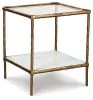 Ashley Furniture A4000442 Ashley Furniture A4000442 Ryandale - Accent Table - Antique Brass Finish